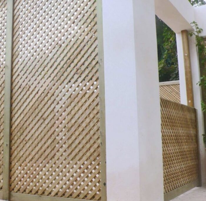 Καφασωτό Privacy (2x2 cm) Ενισχυμένο 122x240cm - Image 2