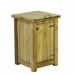 Ξύλινος Κάδος Απορριμμάτων 200lt