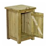 Ξύλινος Κάδος Απορριμμάτων 200lt - Image 4