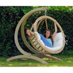 Ξύλινη Πολυθρόνα Globo Chair με βάση