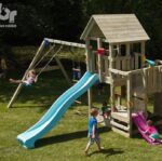 Blue Rabbit Πύργος Penthouse με ύψος τσουλήθρας 150cm & προέκταση Κούνιας Basic - Image 5