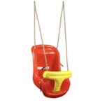 Κούνια - Κάθισμα Μωρού με μπάρα 'Τ' κόκκινο-κίτρινο