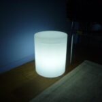 Φωτιζόμενο Σκαμπώ (Υ)43 x (Φ)43cm