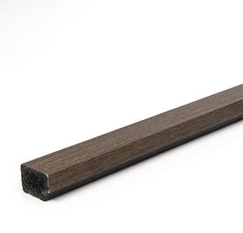 Πηχάκι μονό για Panel Residence Dark Brown 2,1x3,1x290cm (08)