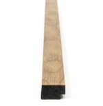Πηχάκι μονό για Panel Residence Nat. Oak/Black 2,1x3,1x290cm (F4) - Image 3
