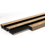 Πηχάκι μονό για Panel Residence Nat. Oak/Black 2,1x3,1x290cm (F4) - Image 2