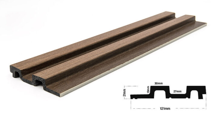 PS Panel Επένδυσης με 3D πηχάκια RESIDENCE 2,1x12,2x290cm GOLDEN/BROWN OAK (14) - Image 4
