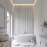 PS Panel Επένδυσης με 3D πηχάκια RESIDENCE 2,1x12,2x290cm WHITE (01)
