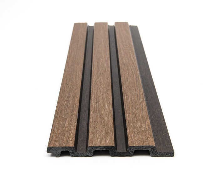 PS Panel Επένδυσης με 3D πηχάκια PIANO 1,2x12,2x290cm WALNUT/D.BROWN - Image 4