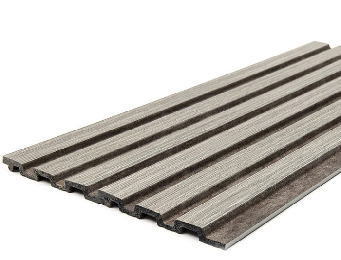 PS Panel Επένδυσης με 3D πηχάκια PIANO 1,2x12,2x290cm GREY OAK/RUST - Image 3