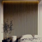 PS Panel Επένδυσης με 3D πηχάκια PIANO 1,2x12,2x290cm NAT. OAK/BLACK - Image 2
