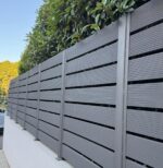 WPC Τάβλα Περίφραξης αυλακωτή 2 x 12 x 360εκ. | γκρι ανοιχτό - Image 2