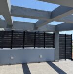 WPC Τάβλα Περίφραξης αυλακωτή 2 x 12 x 360εκ. | γκρι σκούρο - Image 3