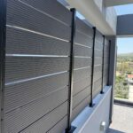 WPC Τάβλα Περίφραξης αυλακωτή 2 x 12 x 360εκ. | γκρι σκούρο - Image 4