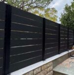 WPC Τάβλα Περίφραξης αυλακωτή 2 x 12 x 360εκ. | γκρι σκούρο - Image 5