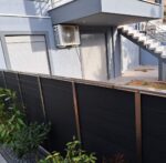 WPC Τάβλα Περίφραξης αυλακωτή 2 x 12 x 360εκ. | γκρι σκούρο - Image 6