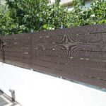 WPC Τάβλα Περίφραξης αυλακωτή 2 x 12 x 360εκ. | καφέ σκούρο - Image 2