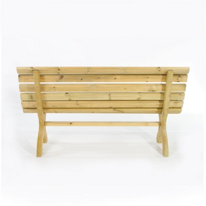 Ξύλινο Παγκάκι Κήπου 85x180cm - Image 5
