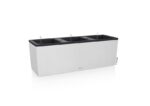Αυτοποτιζόμενη Γλάστρα Lechuza  Trio Stone White 100 x 29,5 x (Y) 34 cm