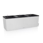 Αυτοποτιζόμενη Γλάστρα Lechuza  Trio Stone White 100 x 29,5 x (Y) 34 cm