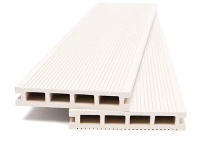 WPC τάβλα deck δαπέδου White 2,3x14x360 cm 40130