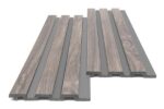 PS Panel Επένδυσης με 3D πηχάκια PIANO 1,2x12,2x290cm WALNUT/DARK GREY - Image 2