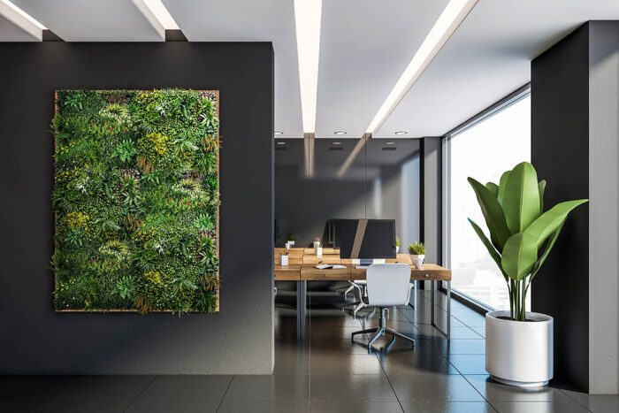 Φυλλωσιά για επένδυση τοίχου PARIS 100 x 100 cm MEADOW (A074) - Image 2