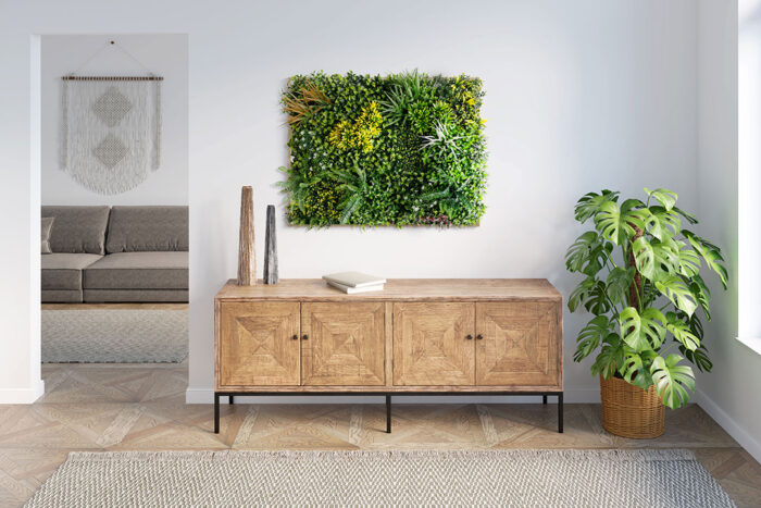 Φυλλωσιάς για επένδυση τοίχου PARIS 100 x 100 cm SPRING GARDEN (A109) - Image 2