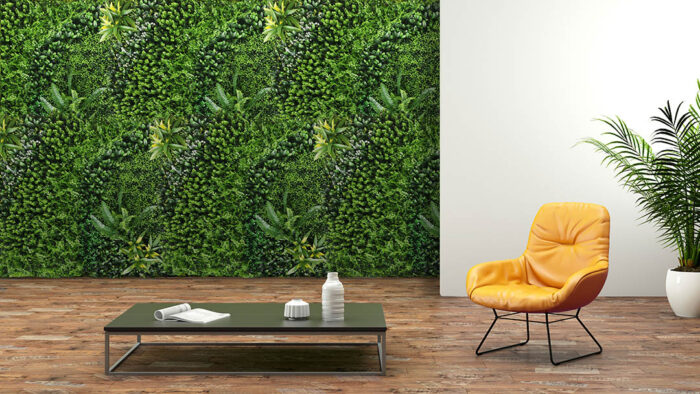 Φυλλωσιά για επένδυση τοίχου Amsterdam 100 x 100 cm BEAUTY SECRET (A110) - Image 2