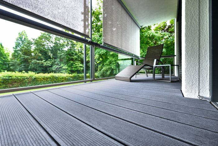 WPC τάβλα deck δαπέδου Grey 2,3x14x360 cm 4055 - Image 4