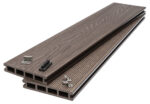 WPC τάβλα deck δαπέδου νέας γενιάς Dark Brown 2,5x14,6x360 cm 80110 - Image 4