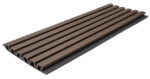 WPC Panel Επένδυσης 2ης Γενιάς με 3D πηχάκια 14,7cm x 290cm COFFEE 5530 - Image 3