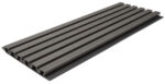 WPC Panel Επένδυσης 2ης Γενιάς με 3D πηχάκια 14,7cm x 290cm D.GREY 5570 - Image 2