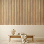WPC Panel Επένδυσης 2ης Γενιάς με 3D πηχάκια 14,7cm x 290cm LIGHT OAK 5550