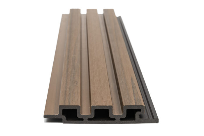 WPC Panel Επένδυσης 2ης Γενιάς με 3D πηχάκια 14,7cm x 290cm TEAK 5510 - Image 4