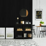 PS Panel Επένδυσης με 3D πηχάκια RESIDENCE 2,1x12,2x290cm BLACK (10)
