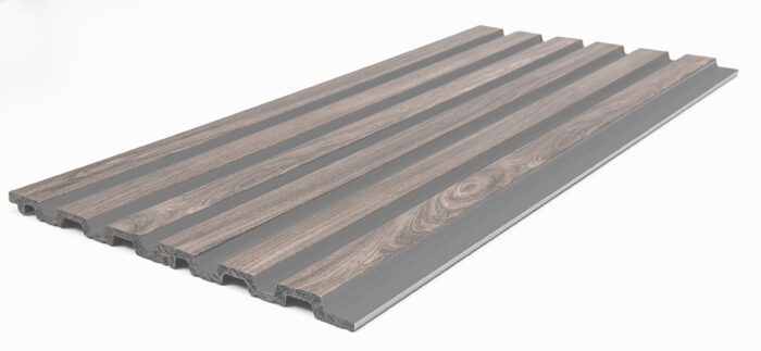 PS Panel Επένδυσης με 3D πηχάκια PIANO 1,2x12,2x290cm WALNUT/DARK GREY - Image 5