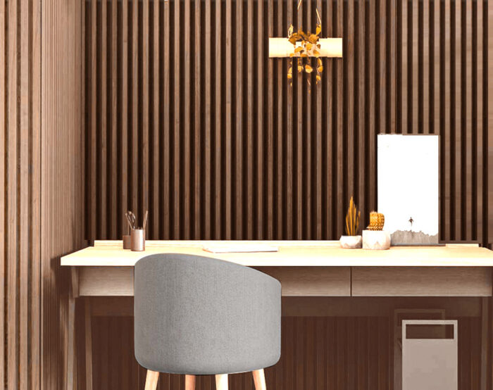 PS Panel Επένδυσης με 3D πηχάκια PIANO 1,2x12,2x290cm WALNUT/D.BROWN - Image 2
