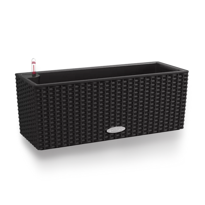 Αυτοποτιζόμενη Γλάστρα Lechuza Balconera Cottage Graphite black - Image 1