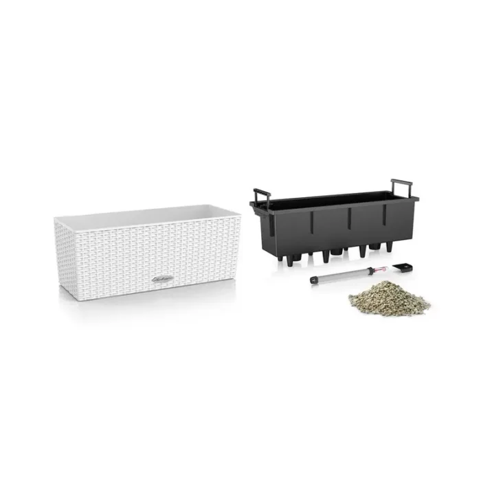 Αυτοποτιζόμενη Γλάστρα Lechuza Balconera Cottage Graphite black - Image 14