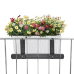 Αυτοποτιζόμενη Γλάστρα Lechuza Balconera Cottage Graphite black - Image 9