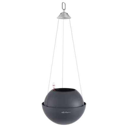 Αυτοποτιζόμενη Γλάστρα Lechuza Bola Color Slate Grey