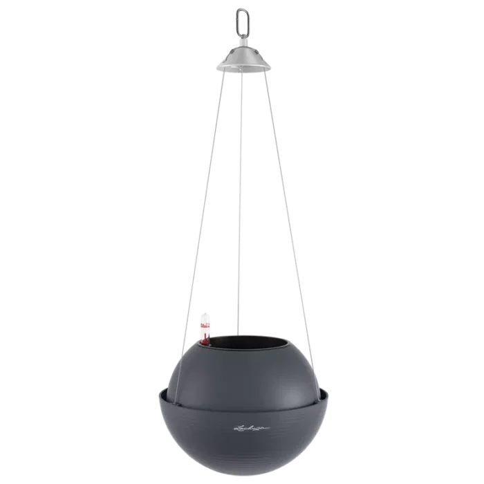 Αυτοποτιζόμενη Γλάστρα Lechuza Bola Color Slate Grey - Image 1