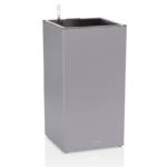Αυτοποτιζόμενη Γλάστρα Lechuza Canto Stone LED High Stone grey