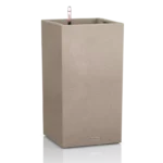 Αυτοποτιζόμενη Γλάστρα Lechuza Canto Stone High Sand Beige