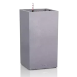 Αυτοποτιζόμενη Γλάστρα Lechuza Canto Stone High Grey