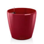 Αυτοποτιζόμενη Γλάστρα Lechuza Classico Scarlet Red High Gloss