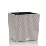 Αυτοποτιζόμενη Γλάστρα Lechuza Cottage Cube Sand brown
