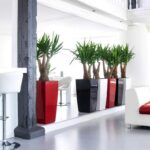 Αυτοποτιζόμενη Γλάστρα Lechuza Cubico Red High Gloss - Image 3