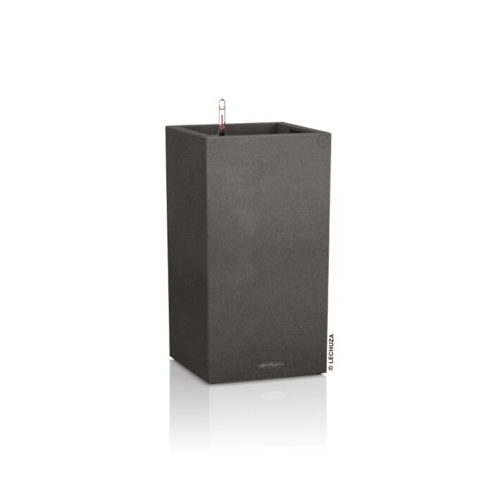 Αυτοποτιζόμενη Γλάστρα Lechuza Canto Stone Low Graphite Black - Image 11
